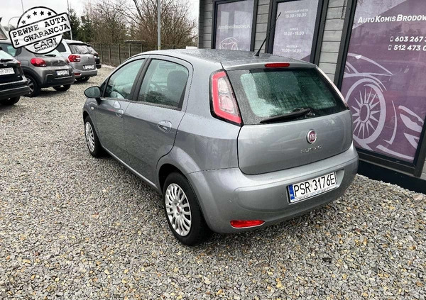 Fiat Punto Evo cena 19900 przebieg: 186000, rok produkcji 2012 z Bieżuń małe 301